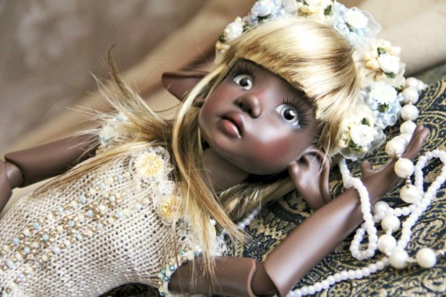 Моя шоколадная богиня! Кукла Kaye Wiggs (фото 7)