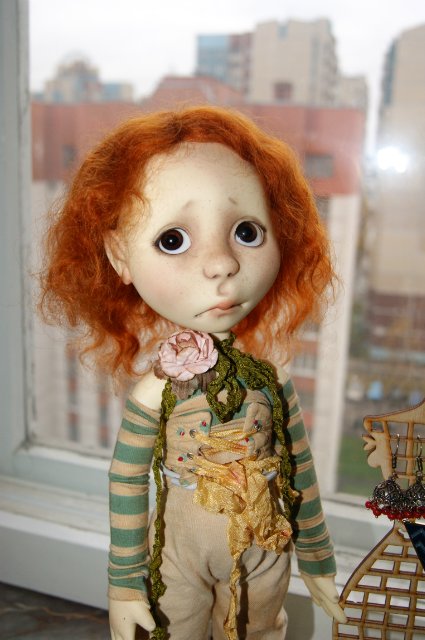 Рыжий рыжий конопатый - OOAK Eppie by Connie Lowe