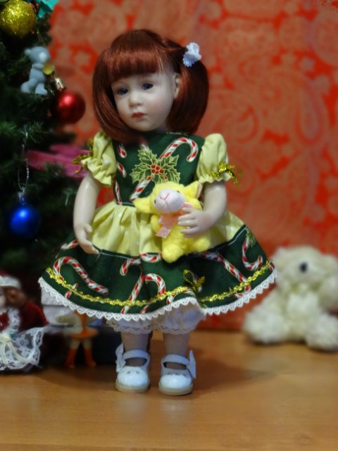 Ёлка в моём детском саду — Одежда и обувь для кукол своими руками: фото (фото 4)