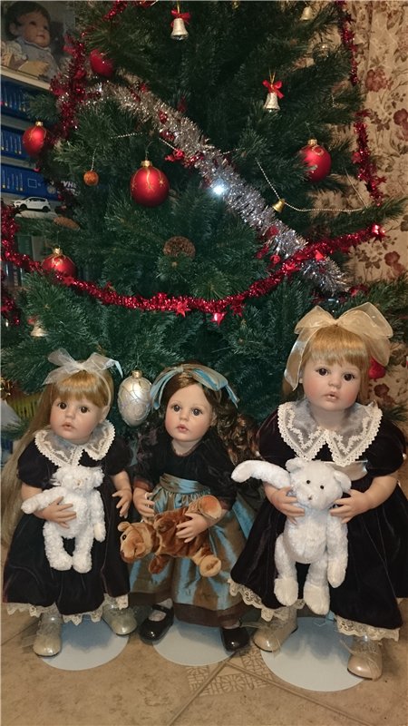 Мои замечательные девчушки автора Донны Руберт от фирмы ArtistaDolls