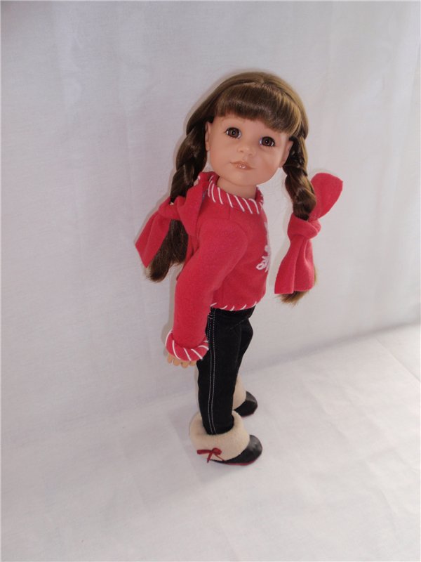 Зима еще с нами. Зимняя коллекция одежды для малышек Gotz (фото 10)