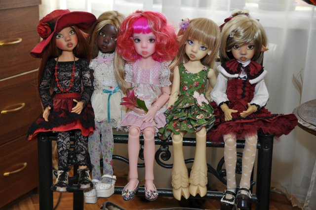 Розовая Лариса от Кайе Виггз - нежный бутончик