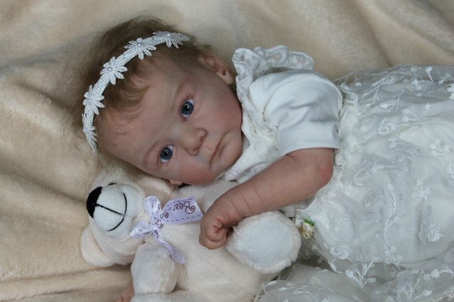 Мое маленькое солнышко Аделина! Кукла реборн Шепелевой Людмилы (фото 9)