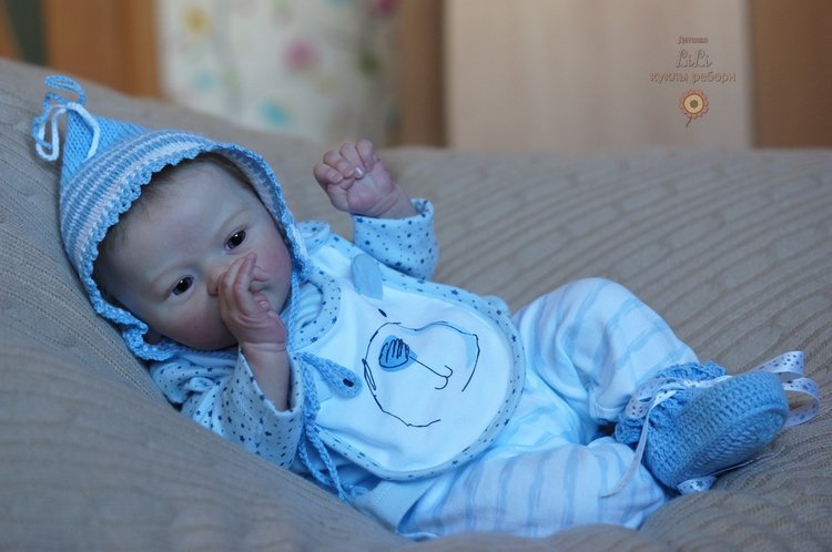 Мой малыш реборн Ларри готов