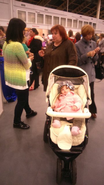 Ещё картинки с выставки... XI Международный Салон кукол на Тишинке в Москве 2015. Фото