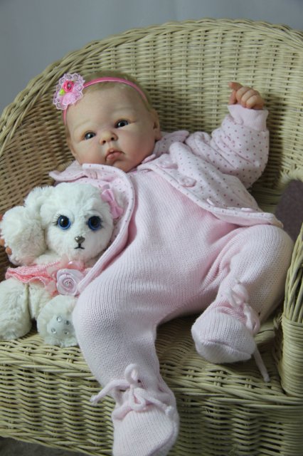 Пышка Пэрис. Куколка реборн Виктории Вишни