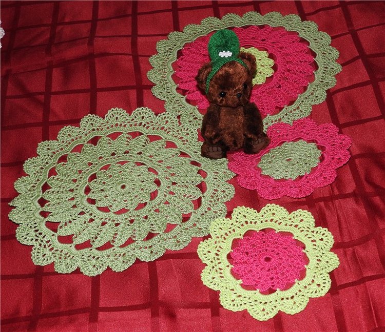 Коллекция вязаных салфеток и Сильвестор от Натальи Сильвестровой. Часть 3 (фото 10)