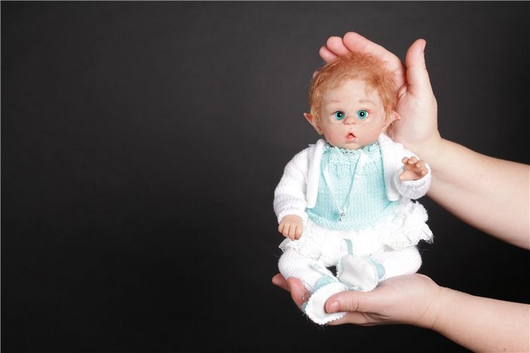 Эльф реборн Офелия — Куклы Реборн (Reborn): работы мастеров