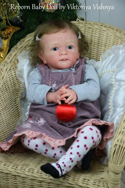 Настенька из сказки Морозко! Куколка реборн Виктории Вишни