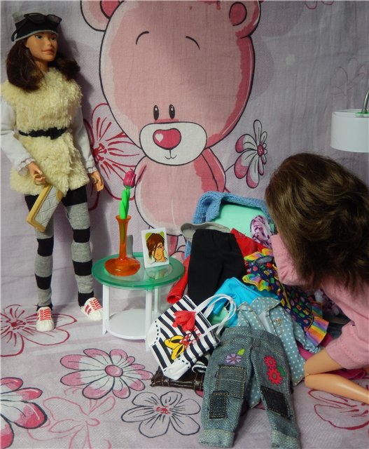 Когда нечего одеть — Куклы Barbie (Барби): Looks (фото 4)