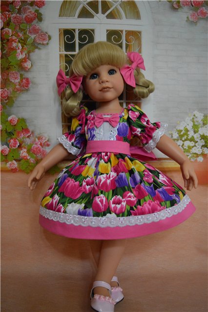 Весенние цветы для девочек Готц (фото 6)