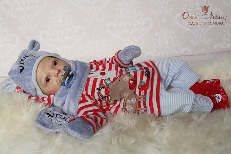 Милан. Кукла реборн Наталии Сомовой