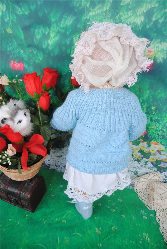 Чепчик - наша радость, чепчик - вдохновение. Сшила Милка чепчик - всем на удивление