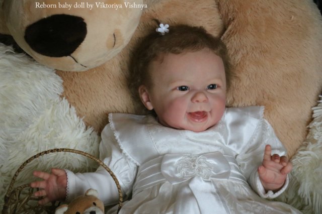 Мейзи... Куколка Реборн Виктории Вишни