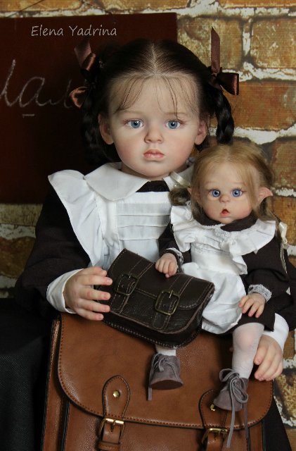 Первоклашка. Часть вторая. Куклы реборн Елены Ядриной