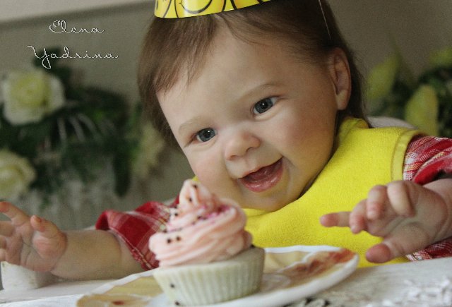 Дарю свою улыбку! Куклы реборн Елены Ядриной