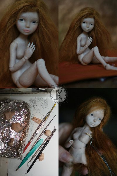 Шарнирная кукла Каролина от KKeRRin-Dolls. Предзаказ открыт! осталось пара кукол (фото 3)