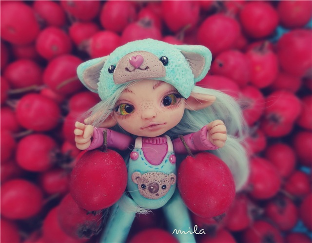 Новые авторские куклы из полимерной глины от Милы (фото 2)