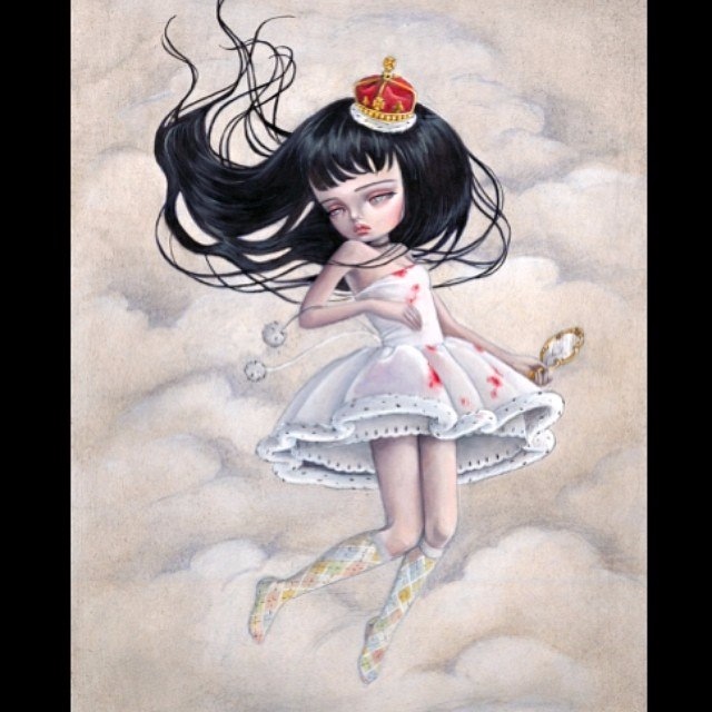 Мрачные и прекрасные куклы художницы Кукула (Kukula) в оригинальных арт иллюстрациях Натали Абрамович. Много фото