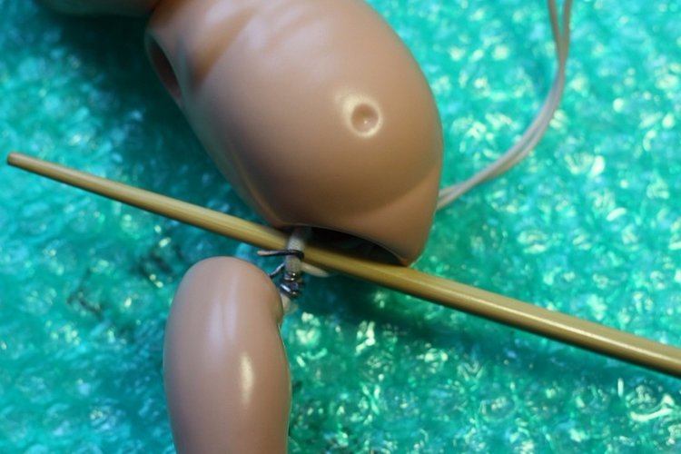 Вставляем глазки малышу Patsy Babyette от Effanbee (фото 8)