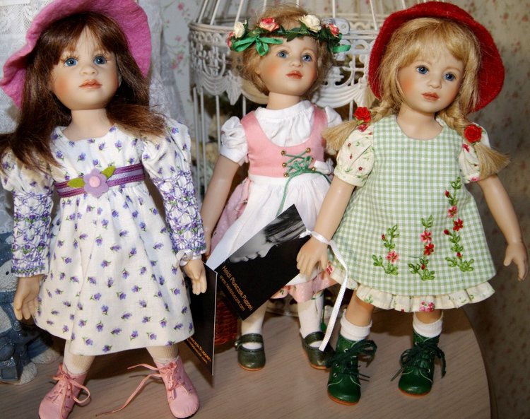 Плюшек много не бывает - маленькие принцессы от Heidi Plusczok (фото 6)