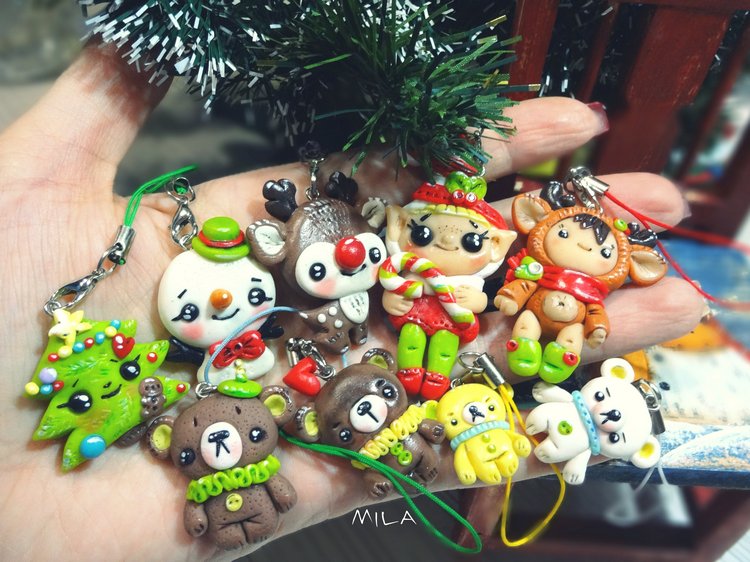 Новые лучи добра от Милы — Лепка авторских игрушек и папье