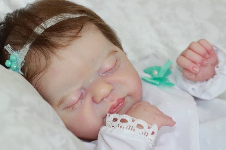 Маленькая бусинка Америкус, кукла реборн Беспаловои Жанны (фото 3)