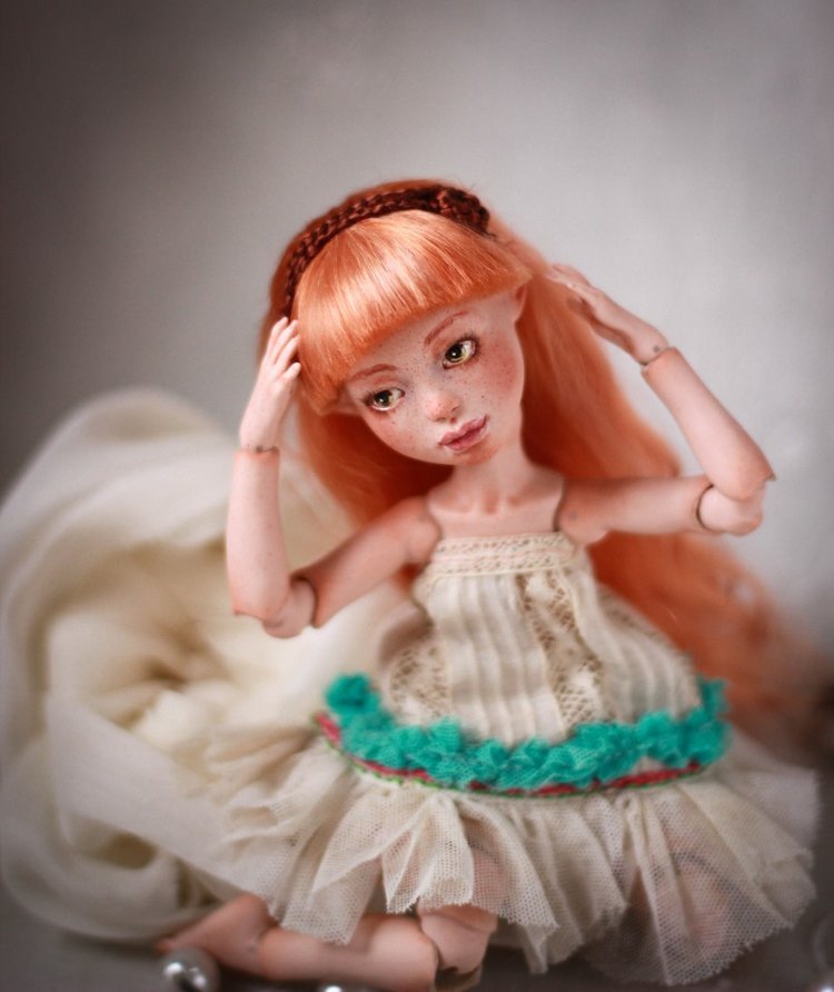 Девочки-эльфийки от Skvorkadolls. Шарнирные авторские куклы