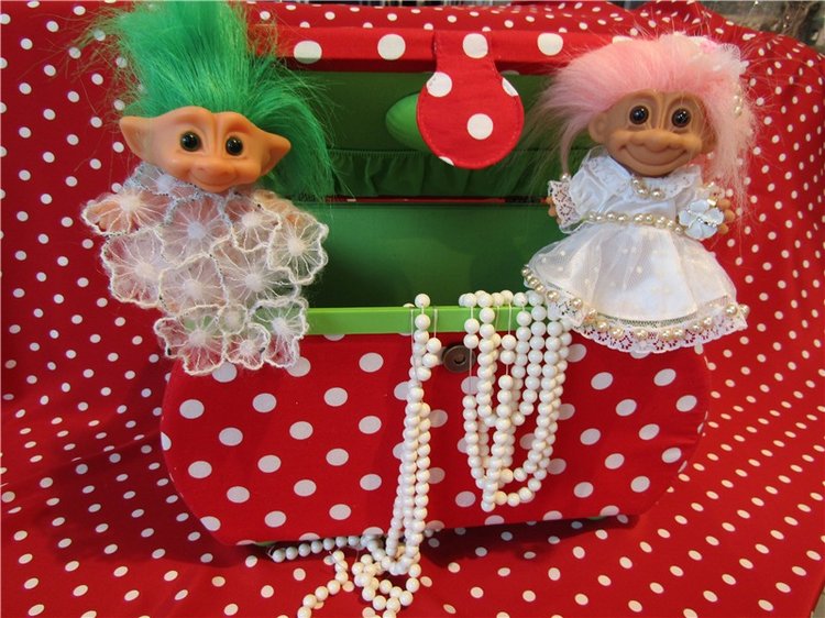 Настроение - в "горошек" — Игрушки Тролли (Trolls): винтажные Dam и Russ (фото 9)