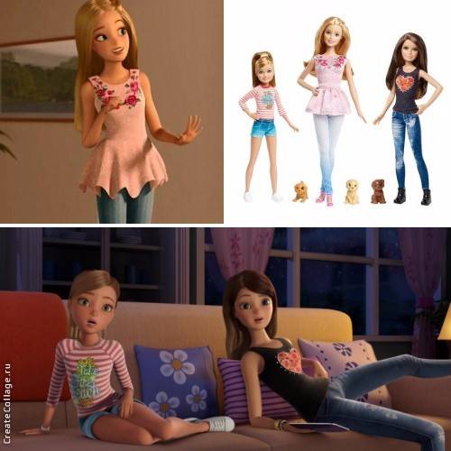 Эволюция куклы Барби и ее сестер