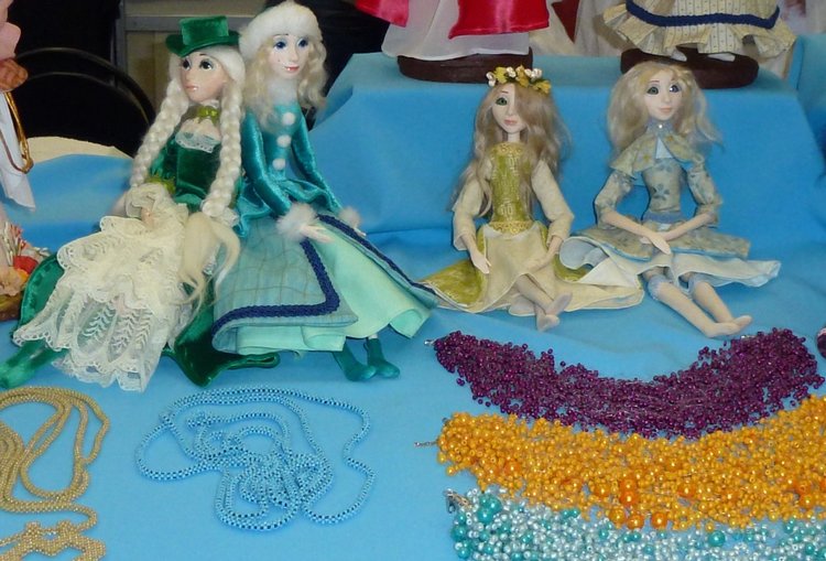 Весенний Бал Кукол на Тишинке: Куклы