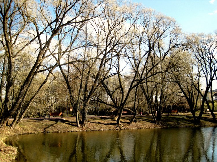 Прогулка в парке. Галочка - коллекционная куколка Дианы Эффнер