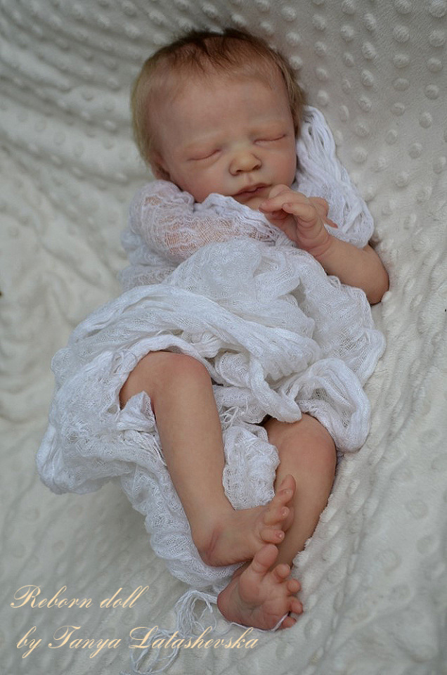 Спящее облачко крошка реборн Denver Rose