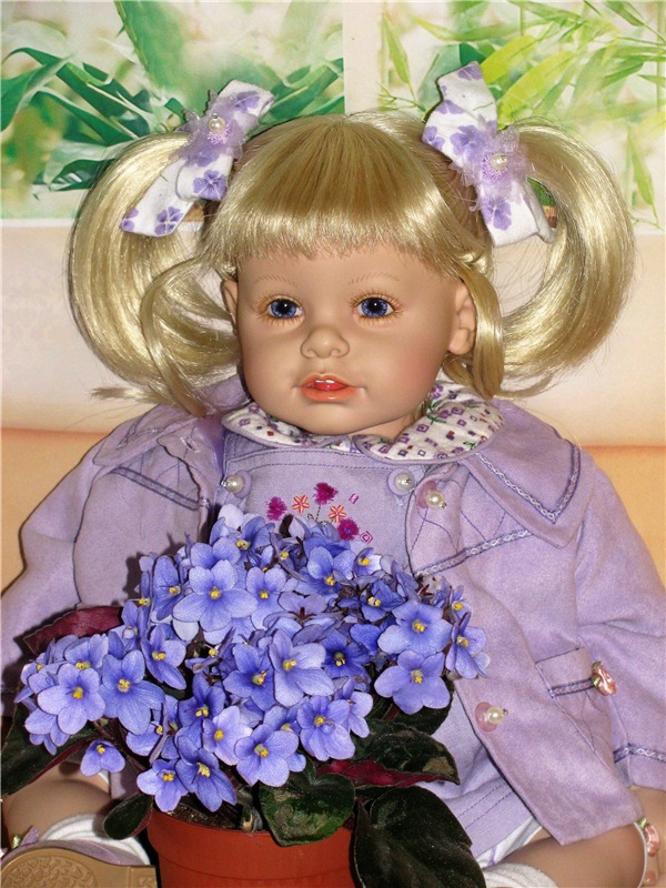 Моя Адора Фиалка — Куклы Adora (Адора): коллекционные виниловые