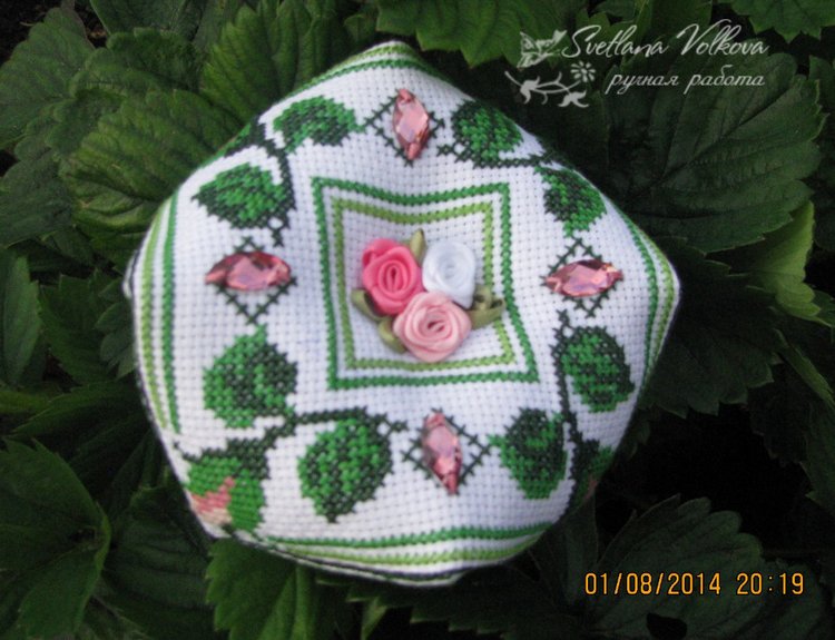 Вышивка в интерьере — Вышивка крестиком