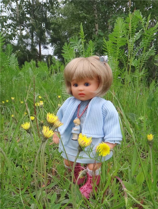 Китти и Гретхен на Орше — Куклы Gabriele Muller (Габриэле Мюллер): немецкий фарфор (фото 9)