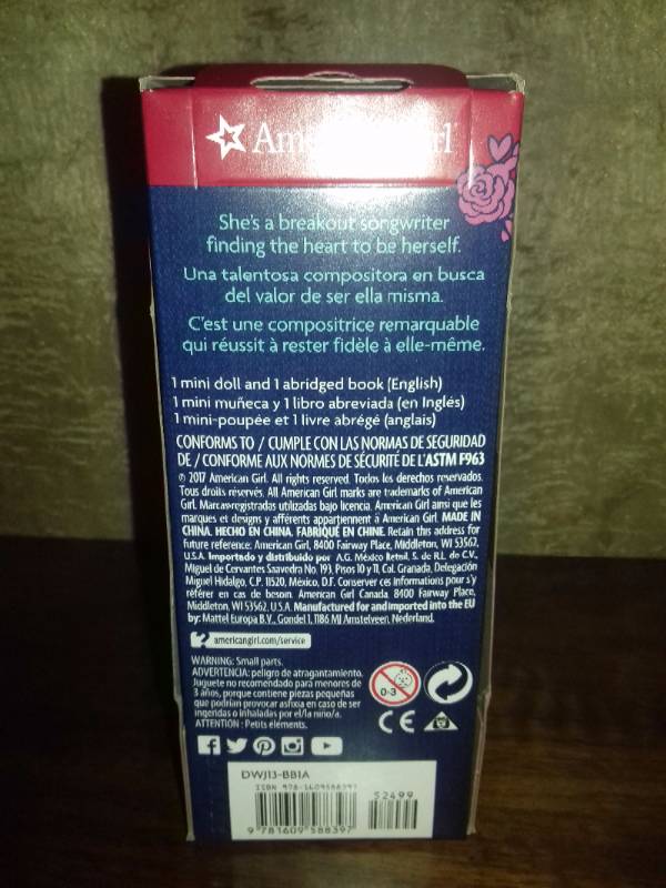 Обзор кукол мини American girl. Часть 5. Тенни Грант