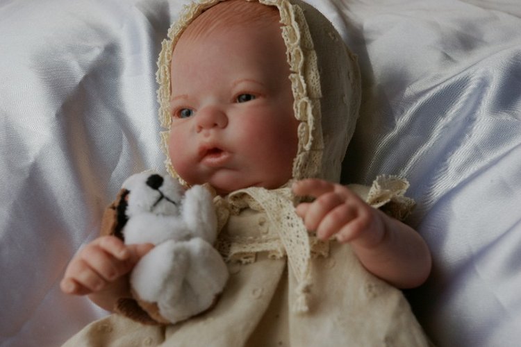 Новый малыш родился. Мини реборн