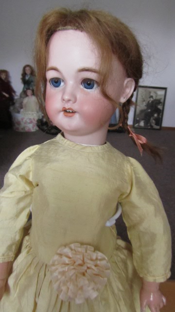 Мишутка набитый соломой — Редкие антикварные куклы и реплики: воск (фото 6)
