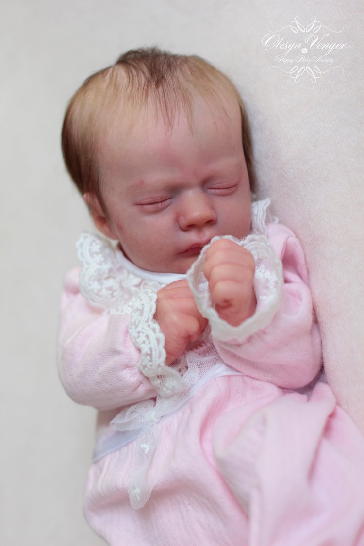 Моя кроха Эшли. Кукла реборн Олеси Венгер (фото 8)