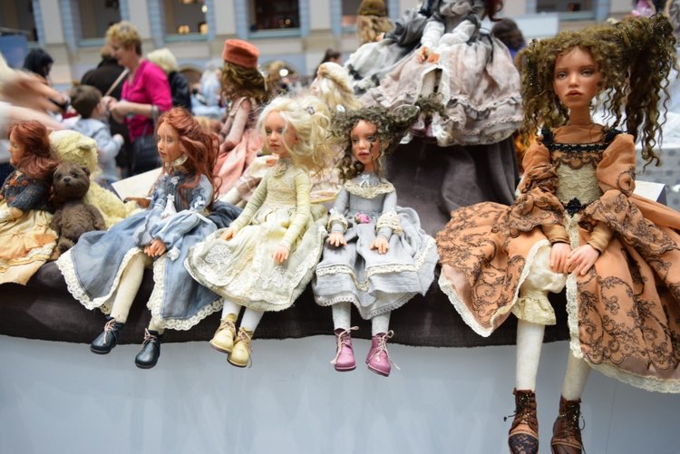 VIII Московская международная выставка Искусство куклы. Таланты и поклонники. Часть I