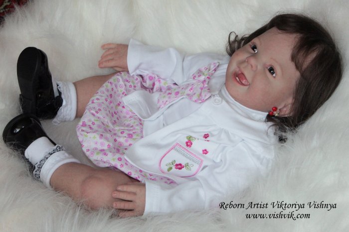 Белоснежка... Снежка.. Кукла реборн Вишни Виктории