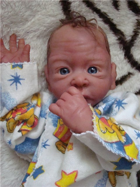 Еще один бутуз. Авторские куклы Кондрашовой Ирины