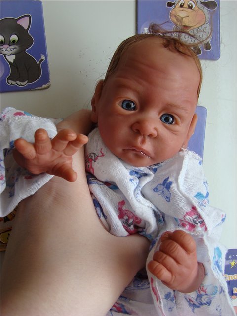 Еще один бутуз. Авторские куклы Кондрашовой Ирины