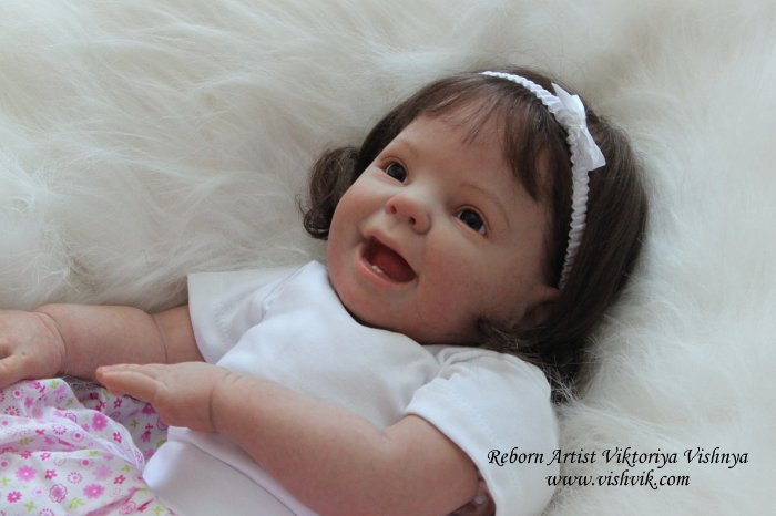 Белоснежка... Снежка.. Кукла реборн Вишни Виктории (фото 7)