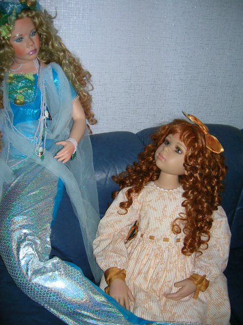 Рыжеволосая Элла или Мечта Тициана. Коллекционная кукла от Pamela Erff