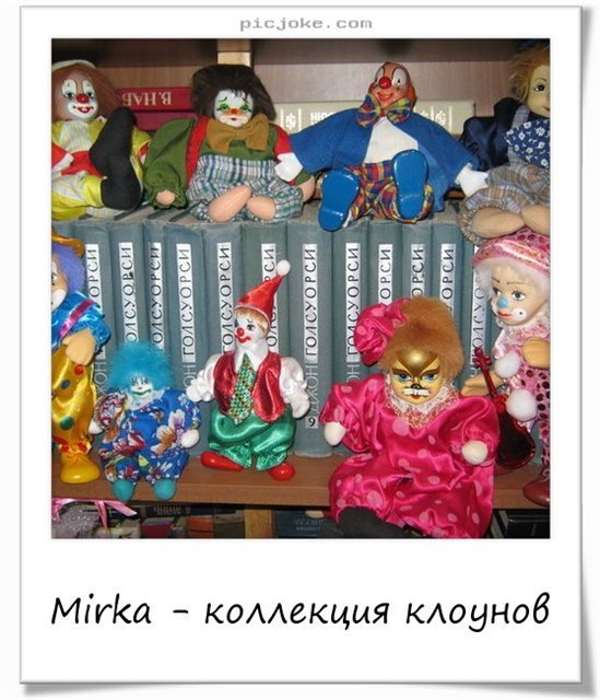 Волшебный калейдоскоп улыбок. Моя коллекция клоунов