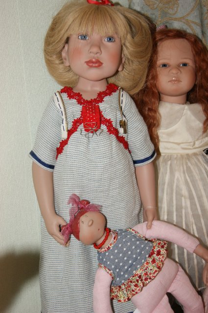 Девичий хор имени Nicole Marsollek Menzner. Коллекционные куклы Zwergnase