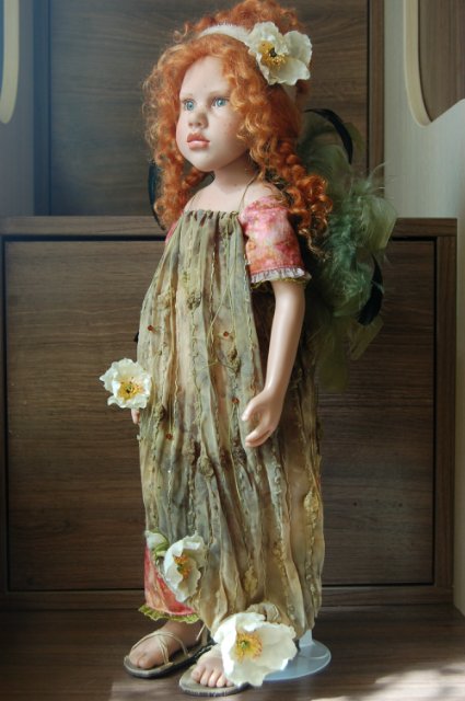 Коллекционная кукла Rosa Canina - эльф, что живёт в моём доме (фото 6)