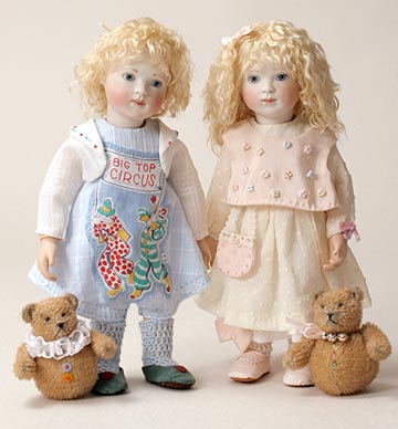 Куклы и аксессуары от супружеской пары Линн и Майкл Роше (Lynne and Michael Roche)